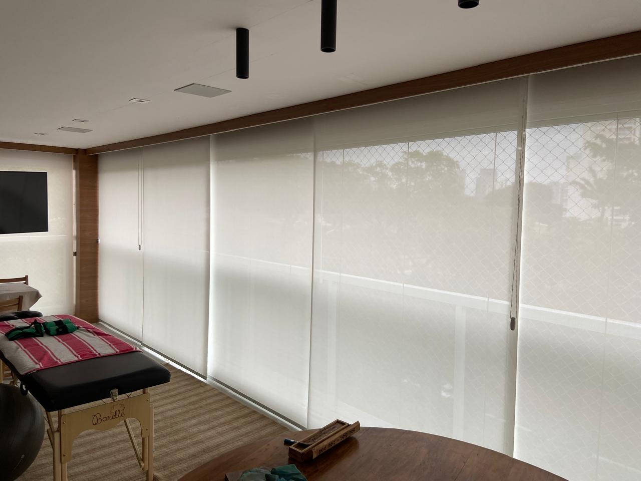 Cortina instalada pela Design Cortinas em São Paulo